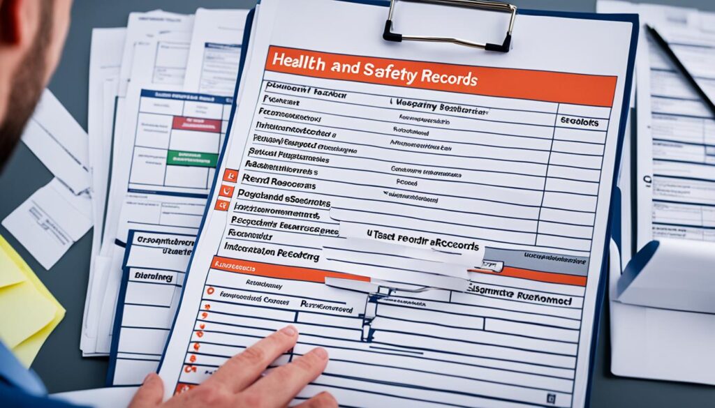 Efficient Record Keeping for Health and Safety