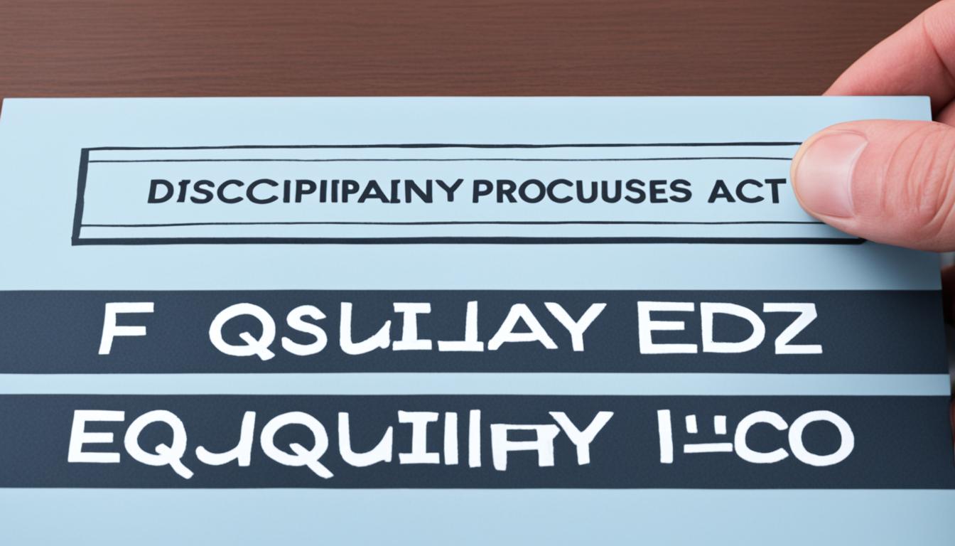 Equality Act 2010 impact on discipline